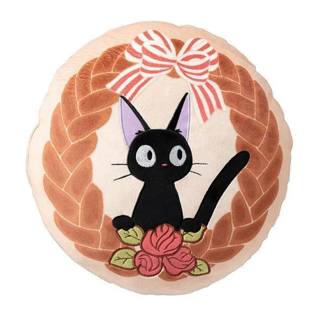 Kiki's Delivery Service Kudde Jiji Brödkrans 35 x 35 cm