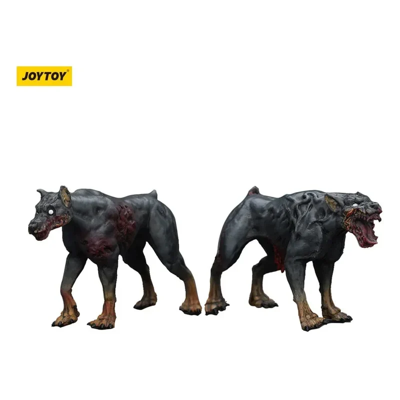 Zombie Dark Source Action Figurr 2-Pack Police Dogs 8 cm