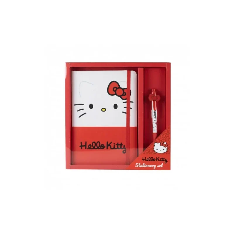 Sanrio Anteckningsblock med Penna Gåvoset - Hello Kitty