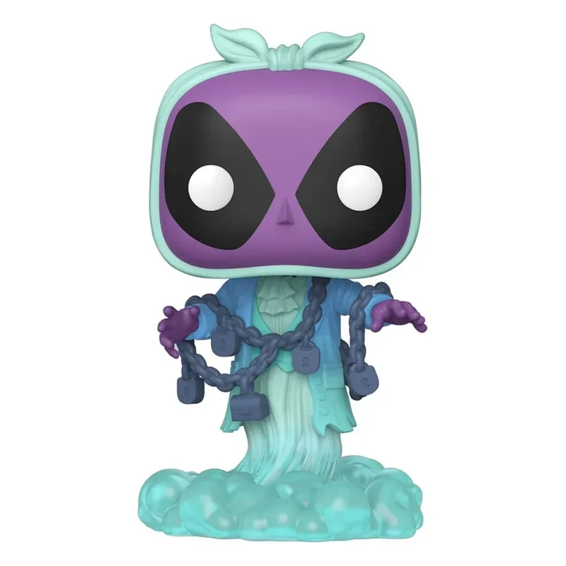Marvel POP! Plus Figur Deadpool som Jacob Marley 9 cm