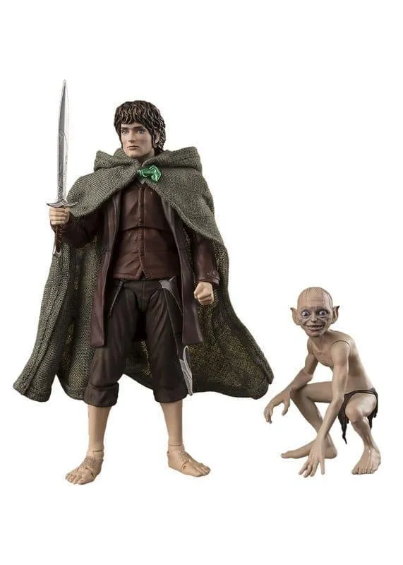 Lord of the Rings S.H. Figuarts Actionfigur Frodo Baggins & Gollum