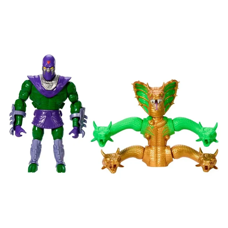 MOTU x TMNT: Turtles of Grayskull Deluxe Action Figur King Hiss 14 cm