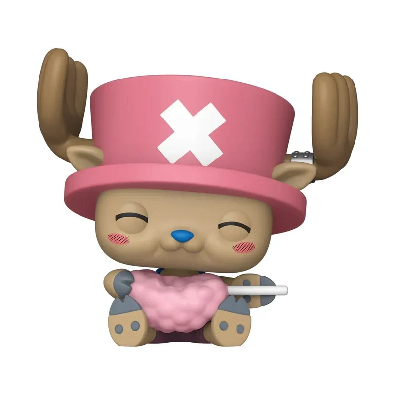 One Piece POP! Animation Figur Tony Tony Chopper med Sockerbomull Exklusiv 9 cm