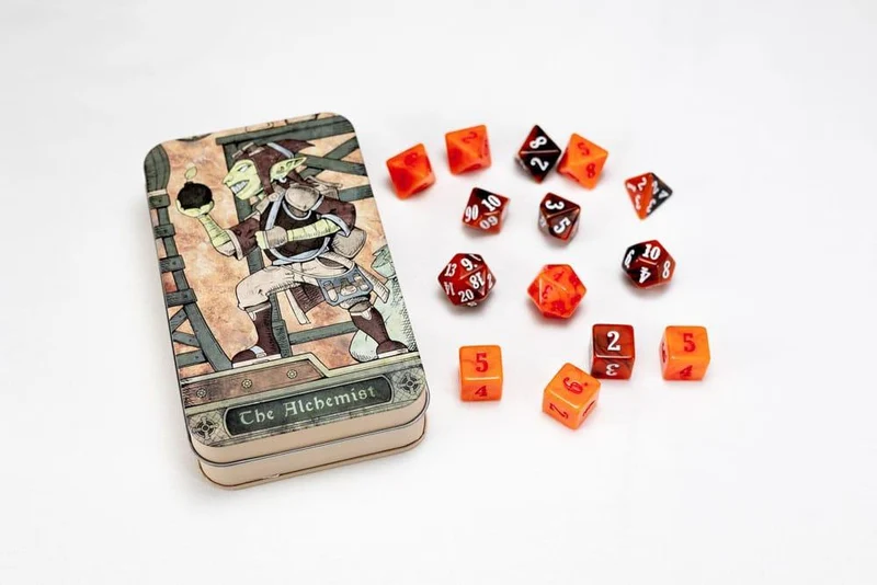 Karaktärsklass Klassisk RPG Tärningsset Alkemist (14)