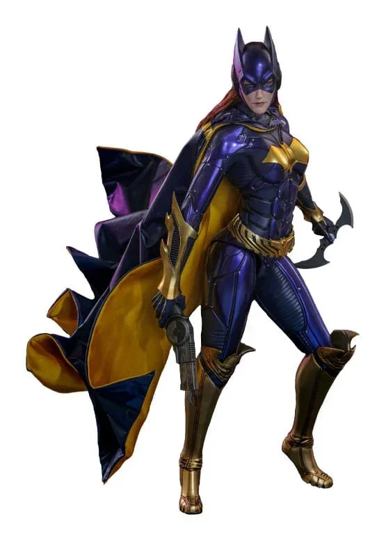 Batman Arkham Knight Videogame Masterpiece Action Figure 1/6 Batgirl (Lila och Guld Version)