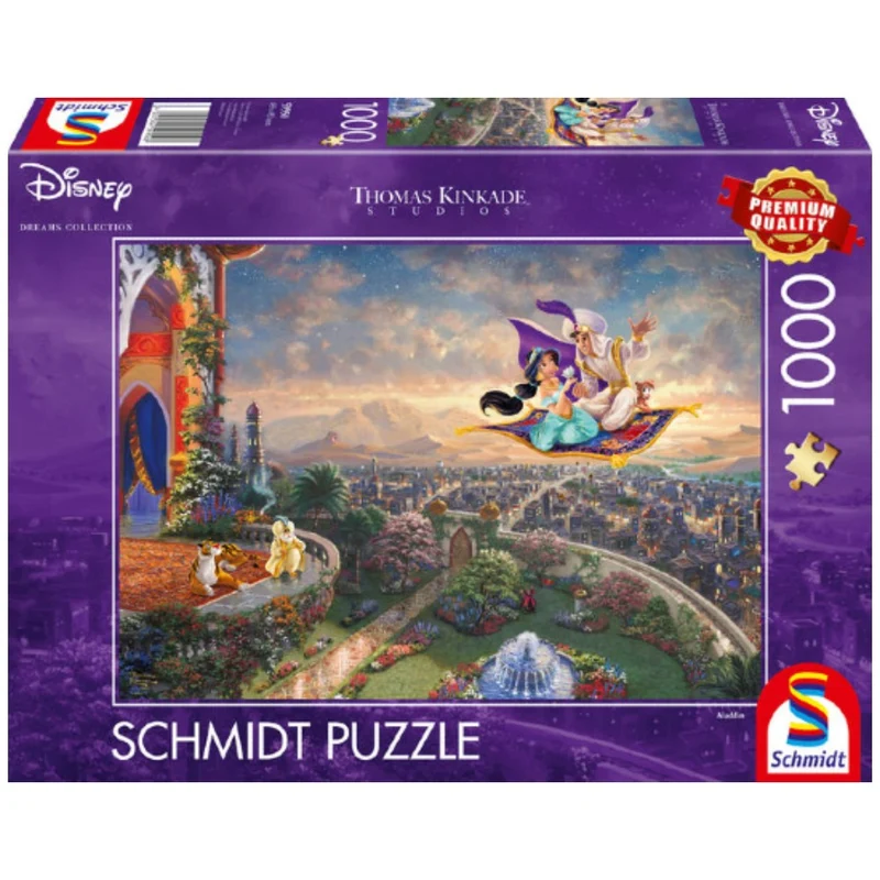 Schmidt - Puzzle - 1000 - Thomas Kinkade: Disney - Aladdin