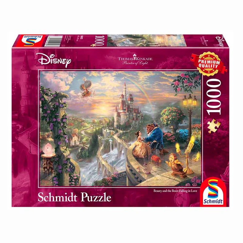 Schmidt - Puzzle - 1000 - Thomas Kinkade: Disney - The Beauty and the Beast