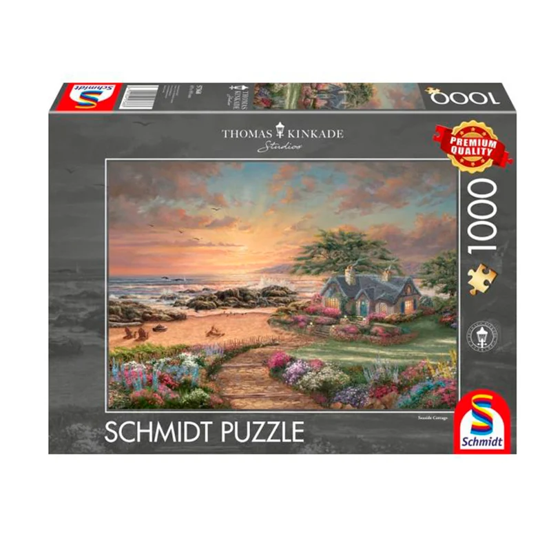 Schmidt - Puzzle - 1000 - Thomas Kinkade: Seaside Cottage