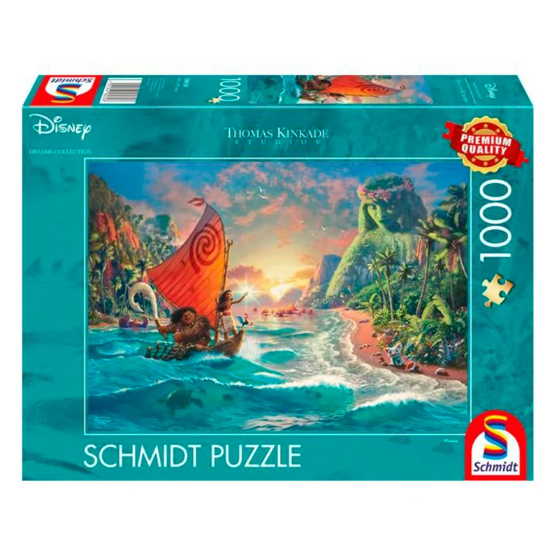 Schmidt - Puzzle - 1000 - Thomas Kinkade: Disney - Vaiana