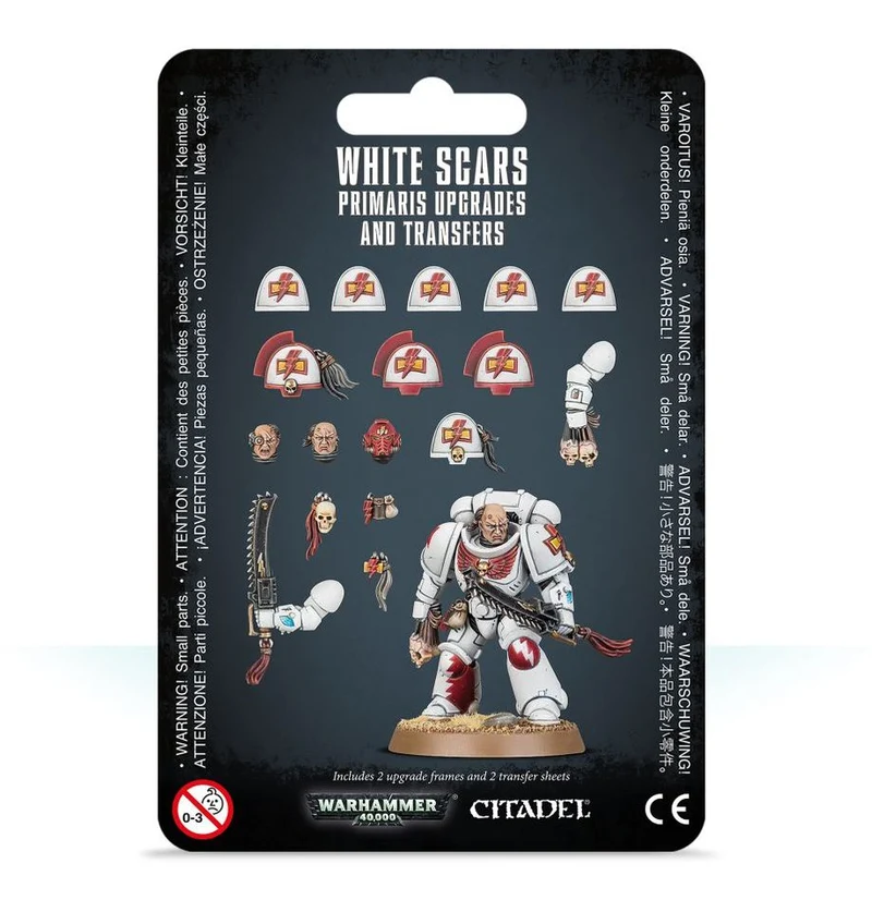 Warhammer: 40K - White Scars - Primaris Upgrades & Transfers
