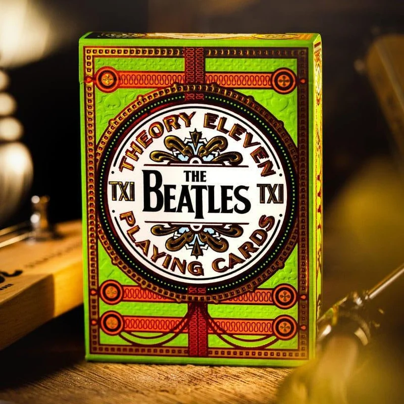 The Beatles Spelkort Grön Version