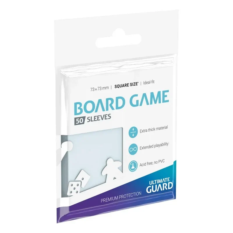 Ultimate Guard Premium Soft Sleeves för Brädspelkort (50 st)