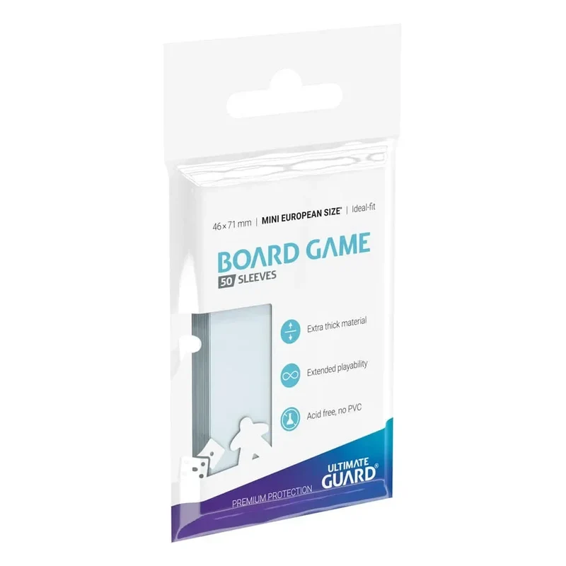 Ultimate Guard Mini European Board Game Sleeves (50-pack)