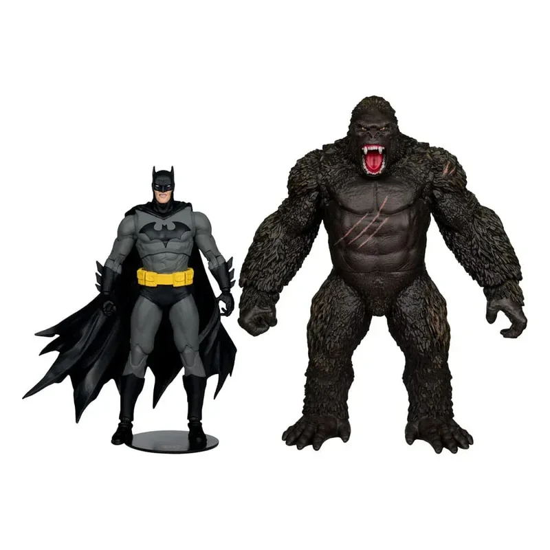 DC Justice League Monsterverse Action Figures 2-Pack Batman & Kong