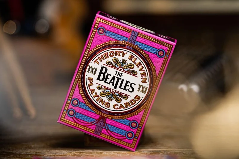 The Beatles Spelkort Rosa Version